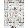 Papel Pintado Panoramique Empire State Crushed Argent 26609100 - Casadeco