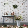 Papel Pintado Magnetic Classic Dino Wallpaper Pink Green  - SIAN ZENG