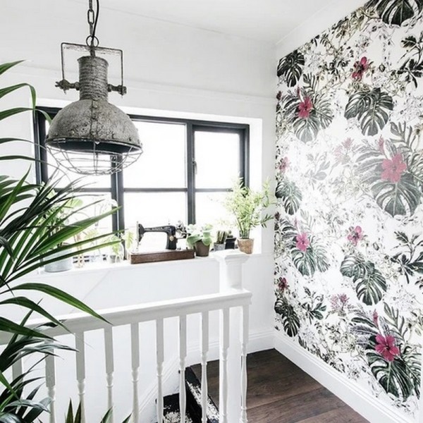 Papel Pintado Classic Seasons Wallpaper Summer Tropical Bloom - SIAN ZENG