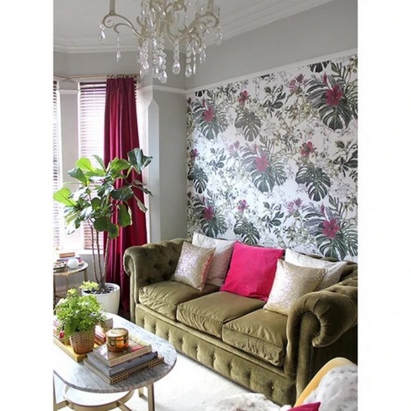Papel Pintado Classic Seasons Wallpaper Summer Tropical Bloom - SIAN ZENG