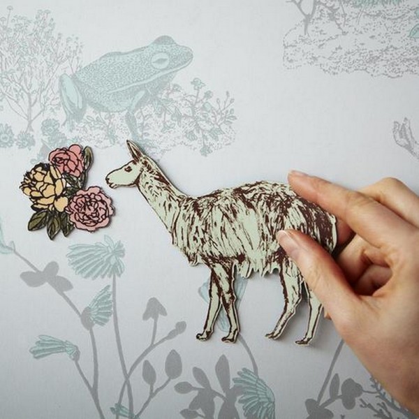 Papel Pintado Classic Woodlands Blue - SIAN ZENG
