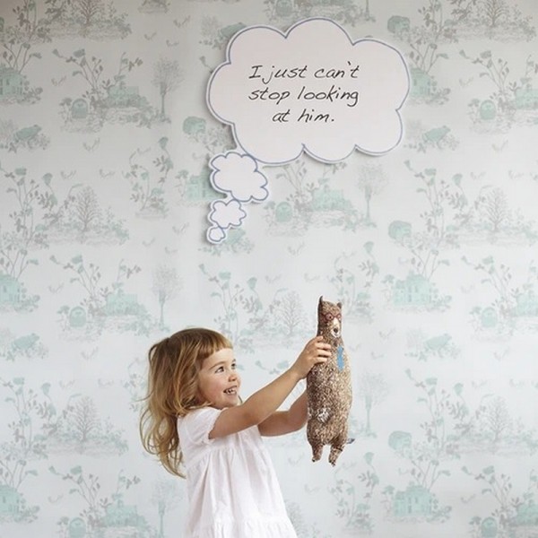 Papel Pintado Classic Woodlands Blue - SIAN ZENG
