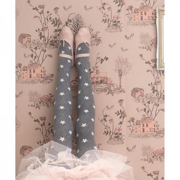 Papel Pintado Classic Woodlands Brown-Pink - SIAN ZENG
