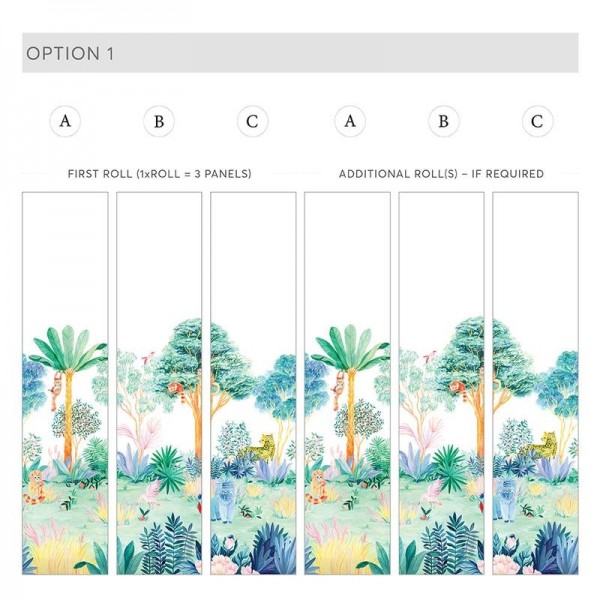 Papel Pintado Jungle Colour - SIAN ZENG