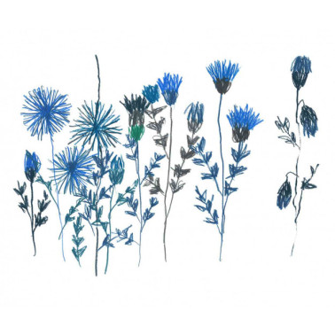 Papel Pintado BLEUETS DOM1519 - LES DOMINOTIERS