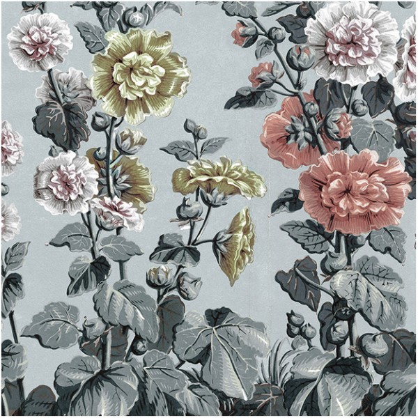 Papel Pintado HOLLY-HOCK DOM155 - LES DOMINOTIERS