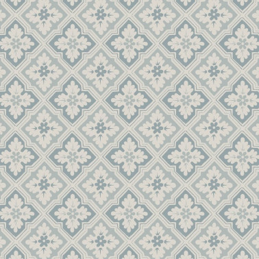 Papel Pintado 482-16 Edvin Misty Blue - SANDBERG