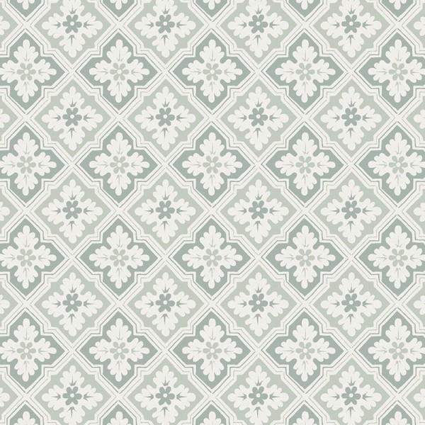 Papel Pintado 482-18 Edvin Willow Green - SANDBERG