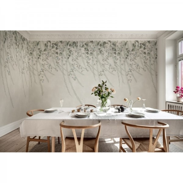 Papel Pintado R16781 Lush Foliage, Sage Tint - REBEL WALLS