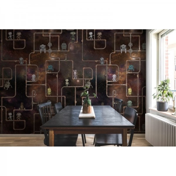 Papel Pintado R16901 We are Robots - REBEL WALLS