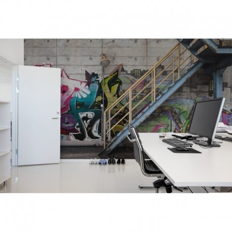 Papel Pintado R16961 Stairway Graffiti - REBEL WALLS