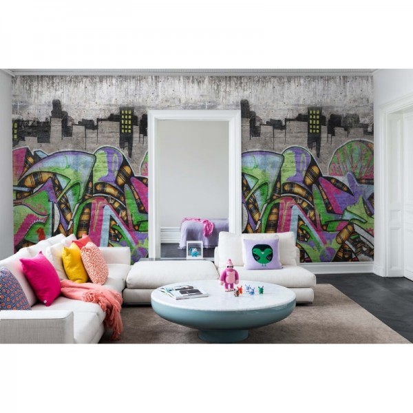 Papel Pintado R16973 Concrete Art - REBEL WALLS