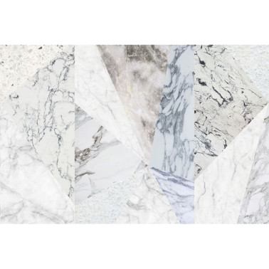 Papel Pintado R13426 Big Diamond, Marble - REBEL WALLS