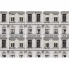 Papel Pintado R15932 Rue Relief, White - REBEL WALLS