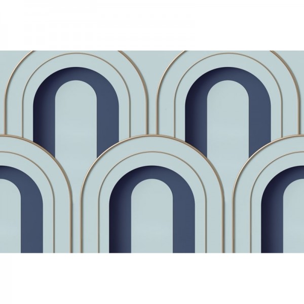 R16102 Arch Deco, Blue