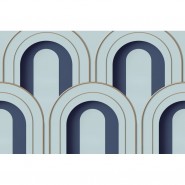 R16102 Arch Deco, Blue