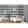 Papel Pintado R13392 Pom Pom, Black - REBEL WALLS