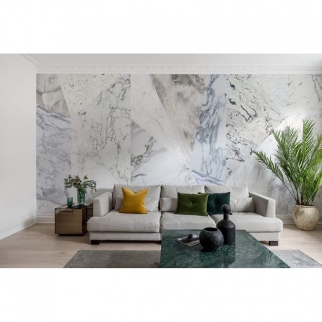 Papel Pintado R13426 Big Diamond, Marble - REBEL WALLS