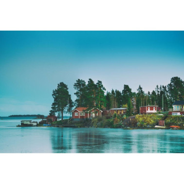 Papel Pintado R16331 Cottage Island - REBEL WALLS