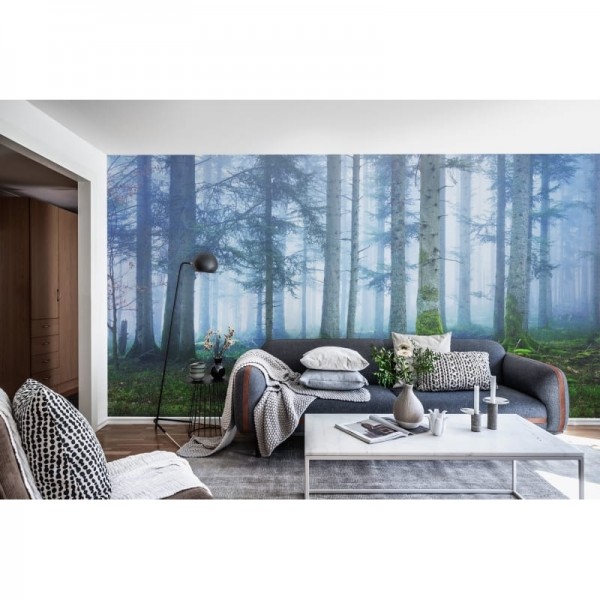 Papel Pintado R16661 Blue Forest - REBEL WALLS