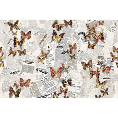 Papel Pintado VANITY NEWS GL5422A - GLAMORA