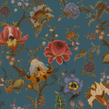 Papel Pintado ARTEMIS PETROL - HOUSE OF HACKNEY