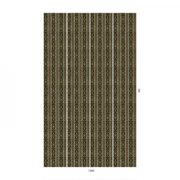 MAMOUNIA MOSS GREEN BLACK