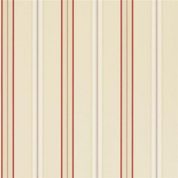 Dunston Stripe Vermilion PRL054-06