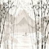 Papel Pintado Bamboo Black Mural 8706800 - COORDONNE