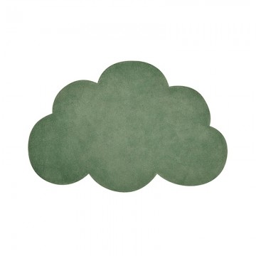 Alfombra Nube verde oscuro h0514