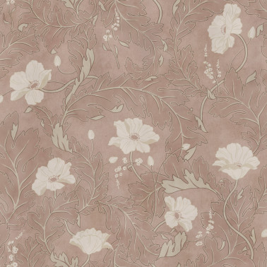 Mural 660-24 Poppy Blush