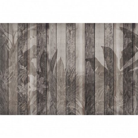Tropical Dark Wood Wall DOM423 Tropical Dark Wood Wall DOM423