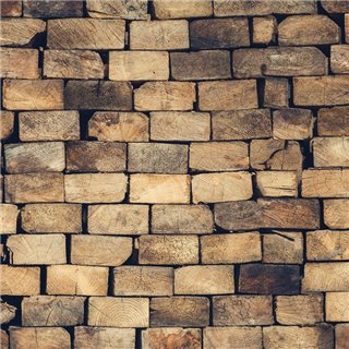 Wood Blocks Wall DOM421