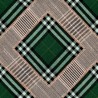 Checkered Patchwork British Green WP20389