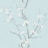 Monterey Sky Blue Floral Branch EC81802