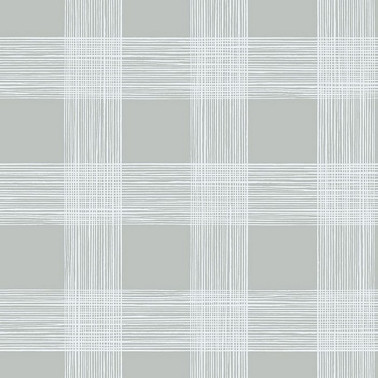 Scarborough Grey Striated Plaid ECB80908