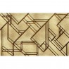 L Geometric Gold 9600400