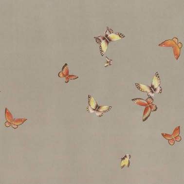 Butterflies Butterflies Echo on dyed paper