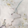 Japanese Garden Part custom on Ocean Silver gilded silk