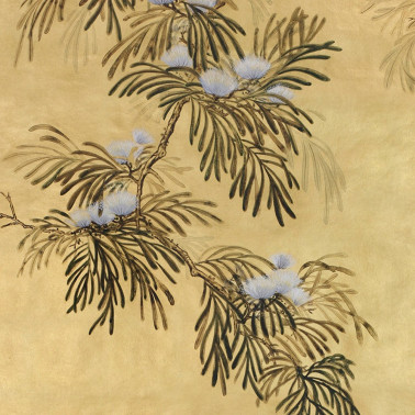 Silk Tree Original on Gold Bullion gilded paper