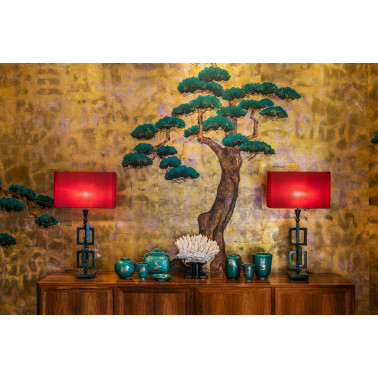 Pine Trees Original on Old...