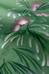 Silk Tree Clouway SC-92 on Emerald Green dyed silk