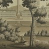 Monuments of Paris Terre Foncée on scenic paper