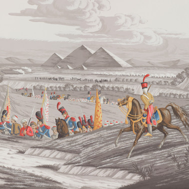 Napoleon´s Campaign in Egypt Aurore on Crystal scenic paper