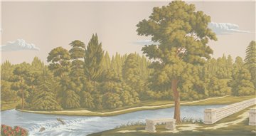English Landscape Part custom on Roberts scenic paper