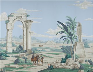 Napoleon´s Campaign in Egypt Byzantine on scenic paper