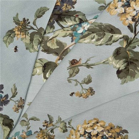 HORTENSIA COTTON LINEN SKY BLUE