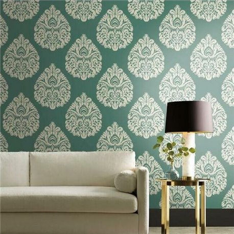 Teardrop Damask Removable kt2146