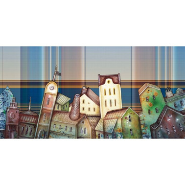 Papel Pintado INKIIGA14 MAGIC VILLAGE - INKIOSTRO BIANCO