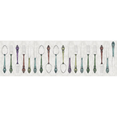 Papel Pintado INKIIRR1401 SILVERWARE - INKIOSTRO BIANCO